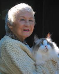 Sheilah Beckett and the family Jaguar