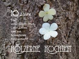 Hochzeitstag ist auch als kristallhochzeit oder gläserne hochzeit bekannt. Gluckwunsche Holzerne Hochzeit Einladungskarten 10 Jahre Hochzeit Di 2020