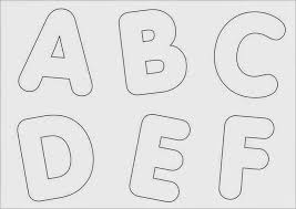 Baixe agora mesmos o moldes de letras para imprimir em sua casa e boas atividades com esse abecedário completo. Molde De Letras Para Imprimir E Recortar