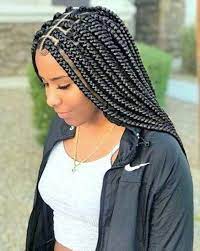 Erstaunliche Geflochtene Frisuren Fur Schwarze Frauen 2018 2019 Erstaunli Box Braids Hairstyles Girls Hairstyles Braids Box Braids Hairstyles For Black Women