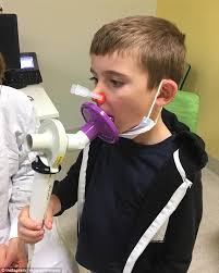 Big Brother's Reggie Bird's daughter helps look after son Lucas, who  suffers from cystic fibrosis