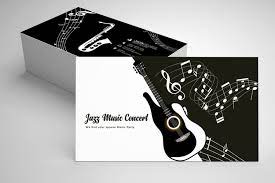 Impress clients & business partners with business cards from shutterfly. Music Band Business Card Template 148740 Business Cards Design Bundles