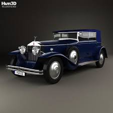 Rolls Royce Phantom I 1929 3d Model From Hum3d Com Rolls Royce Classic Cars Rolls Royce Phantom