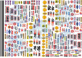 Support for working on 1:32 slot cars. Racing Decals Pack 4 My Custom Hotwheels Model Car Decals