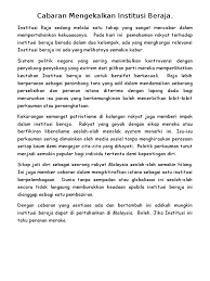 Peranan anda untuk mengekalkan institusi raja berperlembagaan di negara kita. Cabaran Mengekalkan Institusi Beraja