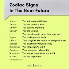 Soft and gentle cancer is the fourth sign of the zodiac. Zodiac Signs In The Near Future