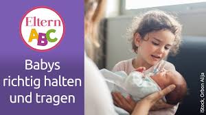 4 ab dem sechstem lebensmonat. Babys Richtig Halten Und Tragen Baby Eltern Abc Eltern Elternratgeber Youtube