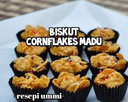 Resepi biskut cornflakes madu, resepi kuih raya yang paling mudah, cepat dan sedap. Resepi Ummi Raya Lagi Seminggu Je Kan Jom Buat Kuih Raya Resepi Paling Simple Resepi Cornflakes Madu Bahan Bahan 5 Cawan Cornflakes 1 4 Cawan Madu 1 4 Cawan