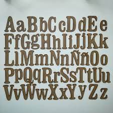 Abecedario mayuscula y minuscula español. Abecedario Mayuscula Y Minuscula 2 Cm Cuatrotrece La Marquesita Manualidades En Madera