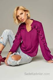 Pin By Sennur On Giyim Moda Stil Blouse Models Designs For Dresses Sleeves Designs For Dresses