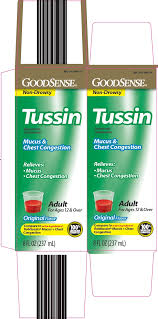 It also relieves nasal and sinus congestion, while soothing the chest area. Good Sense Tussin Mucus And Chest Congestion Guaifenesin Syrup