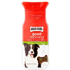 Milk Bone Good Morning Total Wellness Daily Vitamin Dog Treats 6 Oz Bottle For You To View Further For This Item Visit Milk Bone Vitamins Daily Vitamins