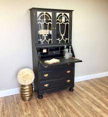 This secretary desk with hutch is the ideal modern addition to any room of the house. Pin On Desks