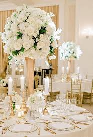 42 White Wedding Decoration Ideas Wedding Forward White Wedding Decorations Wedding Floral Centerpieces Flower Centerpieces Wedding