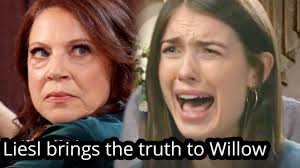 Yesssss!!! I knew Liesl would see right through Williw and her  shenanigans!!! crimson ጋ I Didyou Did you not see Willow'  DidyounotseeWillow'sface S face when you told her abc . I don't