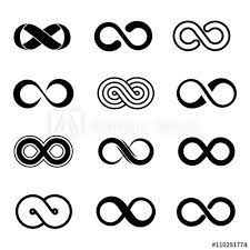 Infinity Symbol Vector Set Infinity Sign Endless Infinity Loop Infinity Illustration Buy This Stock V Infinity Sign Infinity Symbol Tattoo Infinity Symbol
