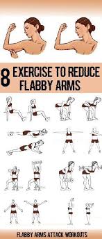 8 Simple Exercises To Reduce Flabby Arms Exercise Easy Workouts Arm Workout