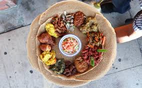 You can find plenty of recipes for ethiopian food all over the internet, and my links page offers passage to some of them. At An L A Standby Covid 19 Means Ethiopian Food Without Shared Plates Or Injera