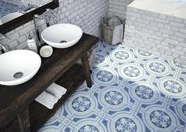 Tiling a floor in your room? Vintage Style Floor Tiles For Spectacular Eclectic Interior Design