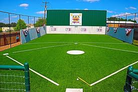 Wiffle ball fence accent fence paint colours. Wiffle Ball Field Picture Of Grumps Burgers Granbury Tripadvisor