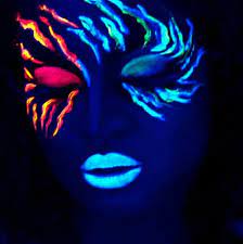 See more ideas about glow in the dark, glow, the darkest. 11 Glow In The Dark Makeup Looks That Will Totally Mesmerize You Black Light Makeup Neon Face Paint Dark Makeup