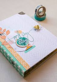 Mini Album Let S Go Today L Integrale Julie Blanc Mini Albums Scrapbook Mini Livres Mini Albums