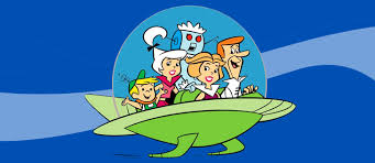 'the jetsons' was memorable for (apart from a nifty theme song) goofy futuristic gadgets, such as a robot maid and a car that turned into a briefcase. The Jetsons The Complete Original Series Trailers From Hell