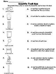 If you are looking for such questions, then read on as momjunction brings to you 115 trivia questions and answers for teens. Science Tools Quiz Worksheets Teaching Resources Tpt