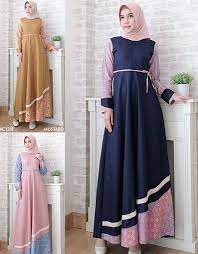 Model Gamis Anak Kombinasi Batik Model Pakaian Wanita Model Baju Wanita Pakaian Wanita