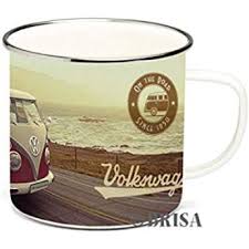 Nostalgic Art 43043 Retro Kaffee Becher Volkswagen Vw Original Ride Grosse Lizenz Tasse Mit Tollem Bulli Beetle Golf Motiv Gesc Vw T1 Kaffeetassen Becher
