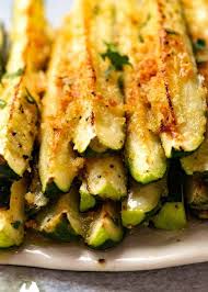 Quick Easy Baked Zucchini Recipe Recipes Veggie Side Dishes Recipetin Eats