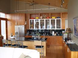 More Silver Cabinets With Maple Mid Century Modern Kitchen Modern Kitchen Backsplash Mid Century Modern Kitchen Design
