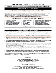 · an mba resume example, created with our very own resume builder: Product Manager Resume Sample Monster Com