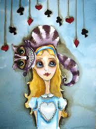 Alice In Wonderland Cat Head By Stressiecat Alice In Wonderland Art Wonderland