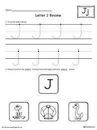 Letter J Review Worksheet Letter T Words Letter J Lettering