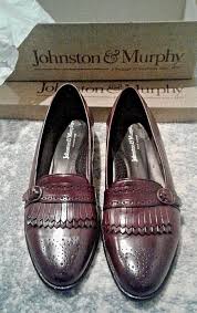 Johnston And Murphy Buckle Dress Shoes Mens 10 M Burgundy Slip On Made In Italy Johnstonmurphy Loafersslipons Shoes Mens Dress Shoes Men Shoes