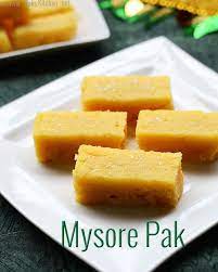 Mysore Pak Recipe Traditional Mysore Pak Diwali Sweets Raks Kitchen Recipe Recipes Diwali Sweets Recipe Diwali Sweets