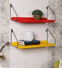 Asheville textured metal plates wall decor. Wall Shelves Buy Wall Shelves Online Starts From Rs 499 Best Prices Pepperfry