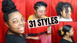 Favehairstyles.com medium curly black updo with red highlights. 31 Quick Easy Hairstyles For Black Women Style Mas 2018 Compilation Youtube