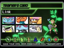 Well, fear not, for i can show you how to easily make your own trainer card! Trainer Card Creator Making Link Youtube