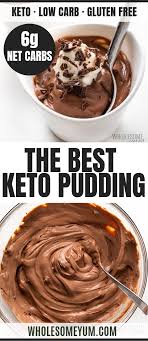 Royal instant chocolate pudding mix. The Best Keto Sugar Free Chocolate Pudding Recipe Wholesome Yum