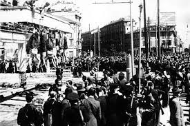 He was an italian revolutionary socialist activist with italian nationalist sympathies. This Week In History Mussolini Is Executed By Italian Partisans Deseret News
