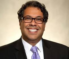 Calgary Mayor Naheed Nenshi receives the 2014 World Mayor Prize