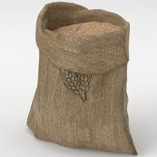 Food Sack Grain Open 3d Model 3d Model Sack Model Marvelous Designer