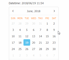 React native modal is an inbuilt component that is used to create modal popups. React Component For Datetime Picker By Moment Js