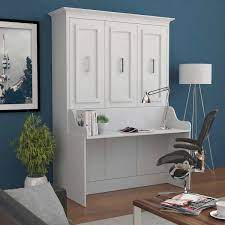 Costco.com products can be returned to any of our more than 800 costco warehouses worldwide. Bed Room Porter Full Portrait Wall Bed With Desk In White Costco