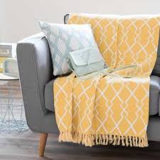 Plaids Jete De Canape Canape En Coton Couvre Canape