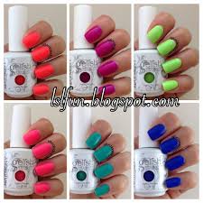Gelish New Summer Collection Colors Of Paradise Swatches And