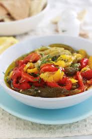 Poivrons Marines A La Marocaine Recette Facile Recette Poivrons Marines Recette Facile Recettes De Cuisine