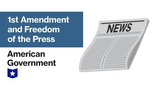 It applies to federal, state, and local government actors. 1st Amendment And Freedom Of The Press American Government Youtube
